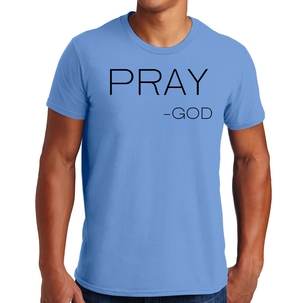 Mens Graphic T-shirt Say it Soul Pray -god - Mens | T-Shirts