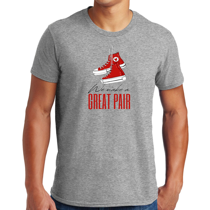 Mens Graphic T-shirt Say It Soul We Make a Great Pair - Mens | T-Shirts