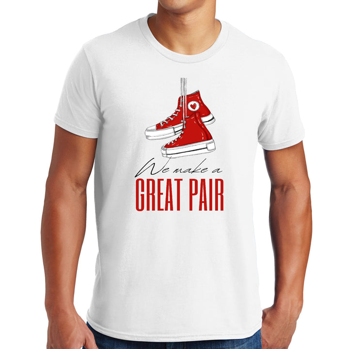 Mens Graphic T-shirt Say It Soul We Make a Great Pair - Mens | T-Shirts
