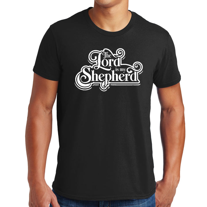 Mens Graphic T-shirt the Lord is my Shepherd - Mens | T-Shirts