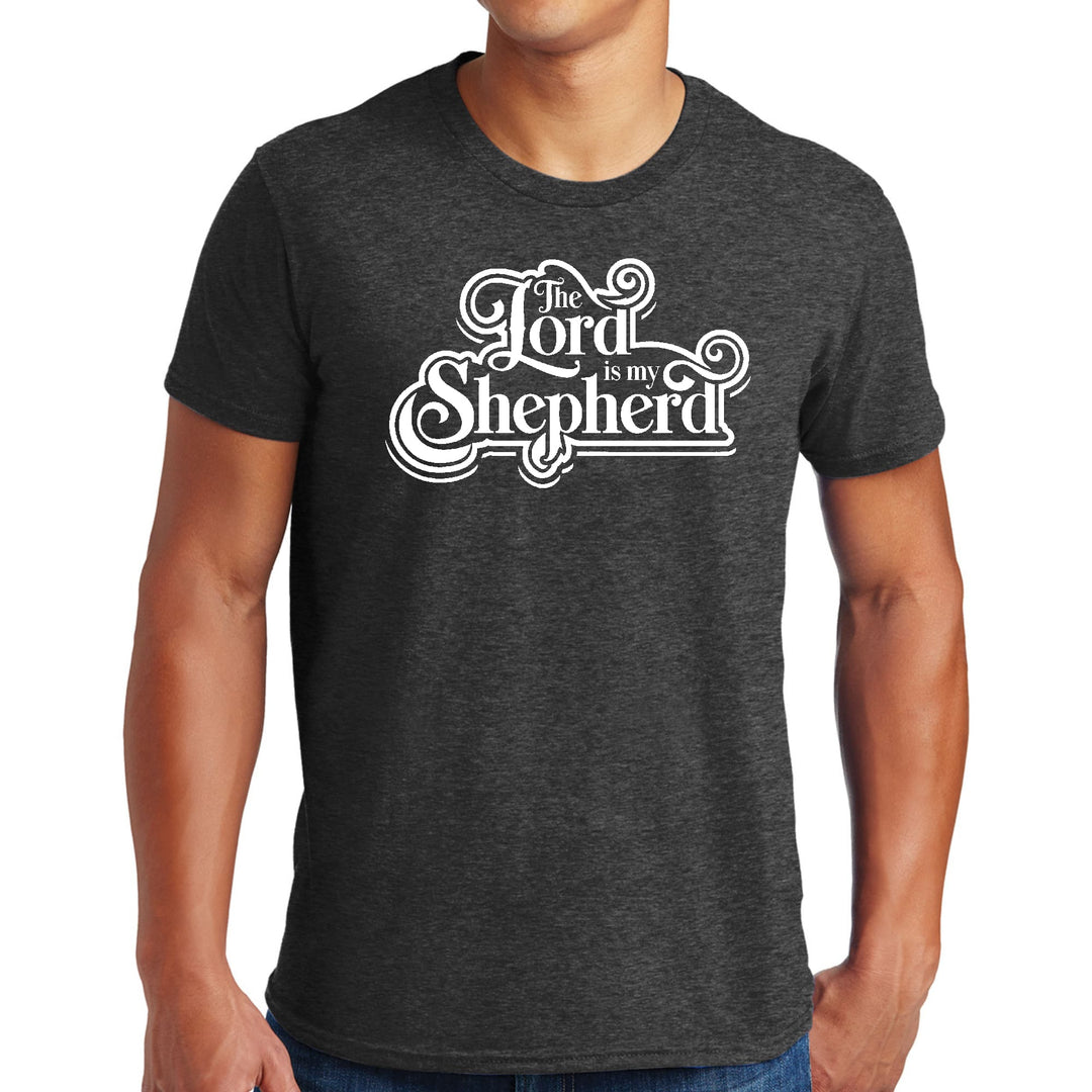 Mens Graphic T-shirt the Lord is my Shepherd - Mens | T-Shirts