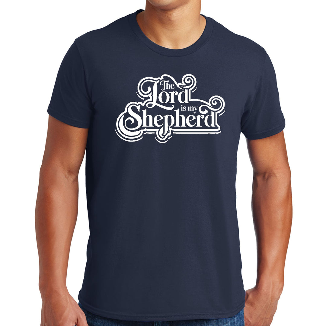 Mens Graphic T-shirt the Lord is my Shepherd - Mens | T-Shirts