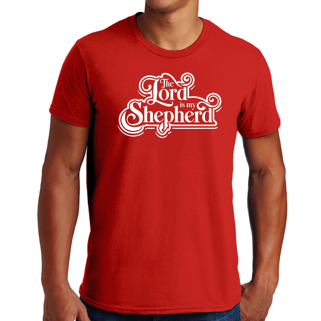 Mens Graphic T-shirt the Lord is my Shepherd - Mens | T-Shirts