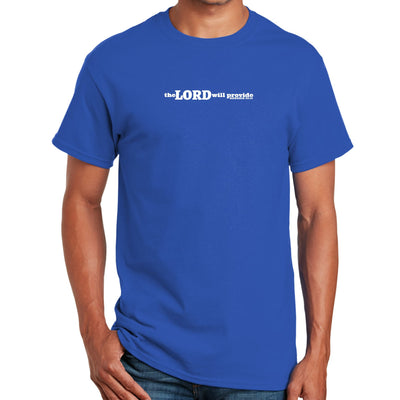 Mens Graphic T-shirt The Lord Will Provide Print - Mens | T-Shirts