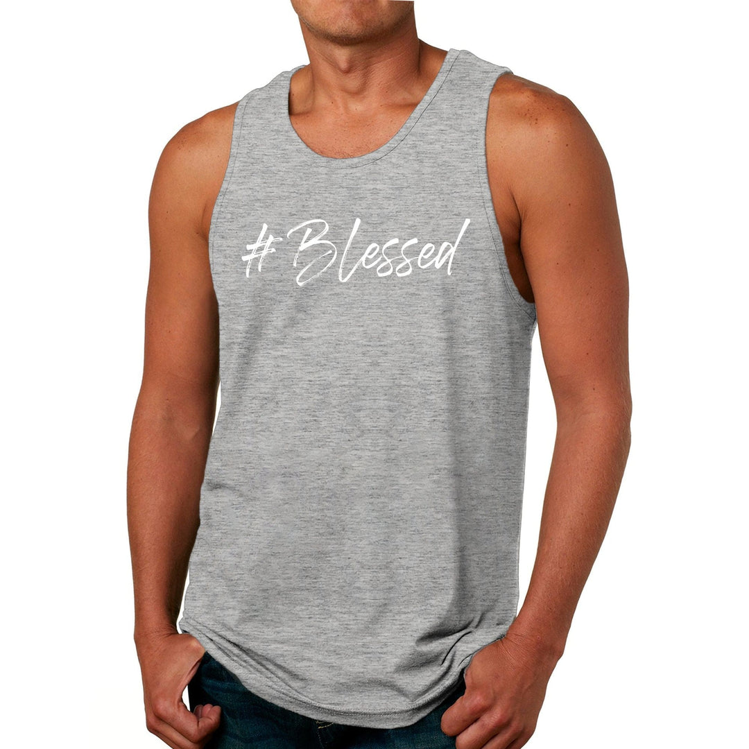 Mens Graphic Tank Top #blessed - Mens | Tank Tops