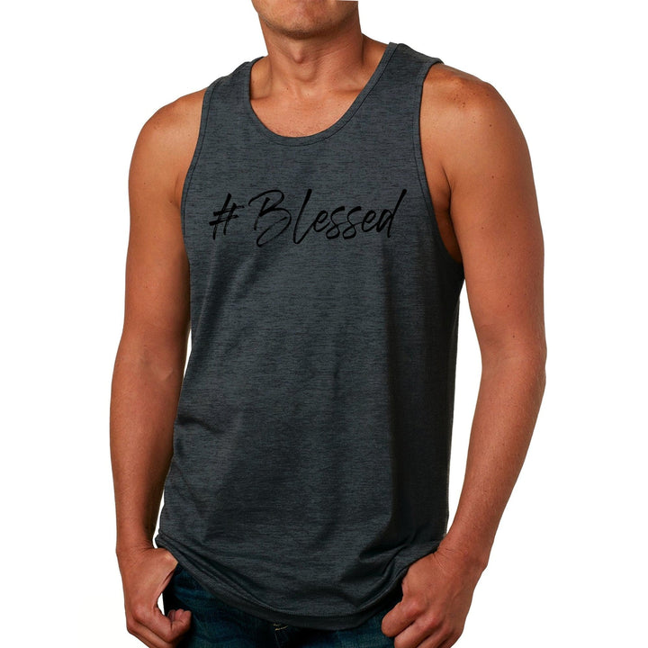 Mens Graphic Tank Top #blessed - Mens | Tank Tops