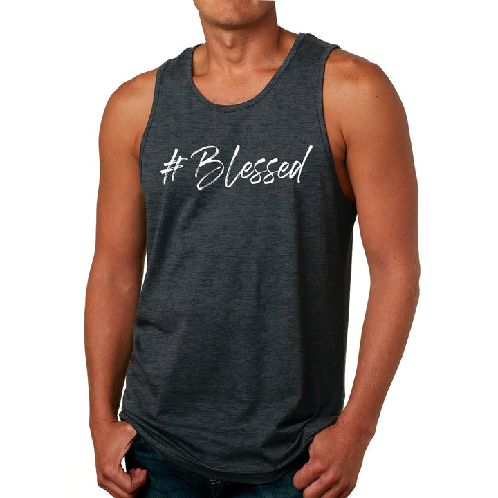 Mens Graphic Tank Top #blessed - Mens | Tank Tops