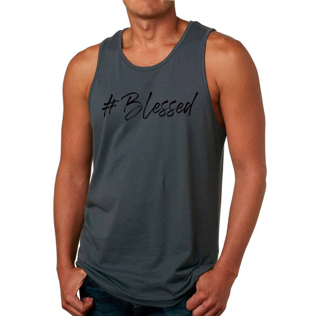 Mens Graphic Tank Top #blessed - Mens | Tank Tops