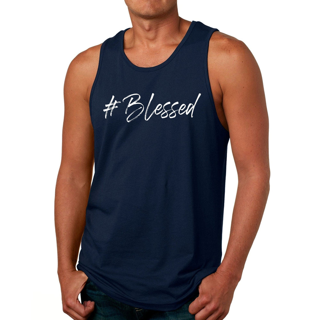 Mens Graphic Tank Top #blessed - Mens | Tank Tops