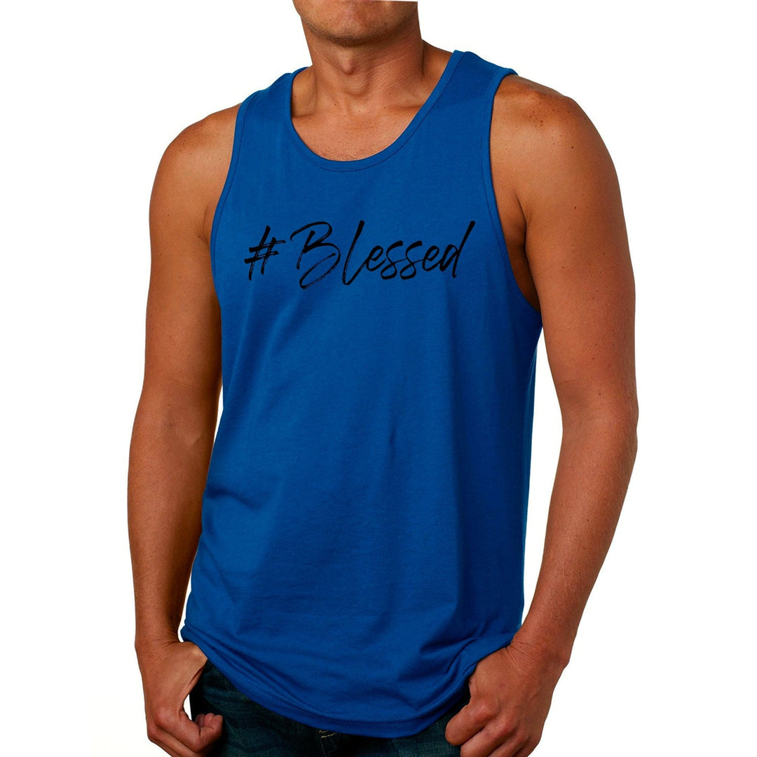 Mens Graphic Tank Top #blessed - Mens | Tank Tops