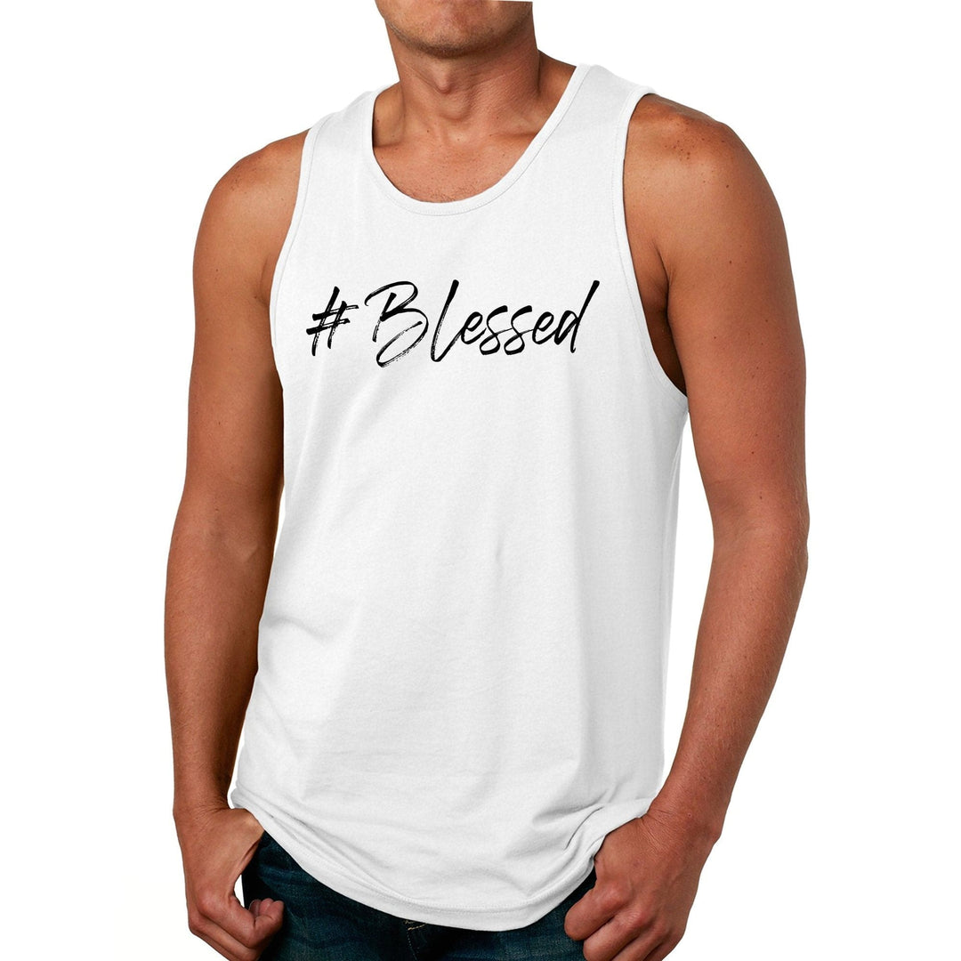 Mens Graphic Tank Top #blessed - Mens | Tank Tops