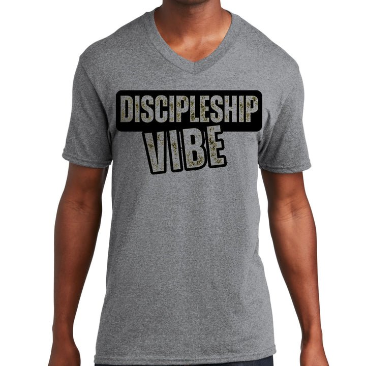 Mens Graphic V-neck T-shirt Discipleship Vibe - Mens | T-Shirts | V-Neck