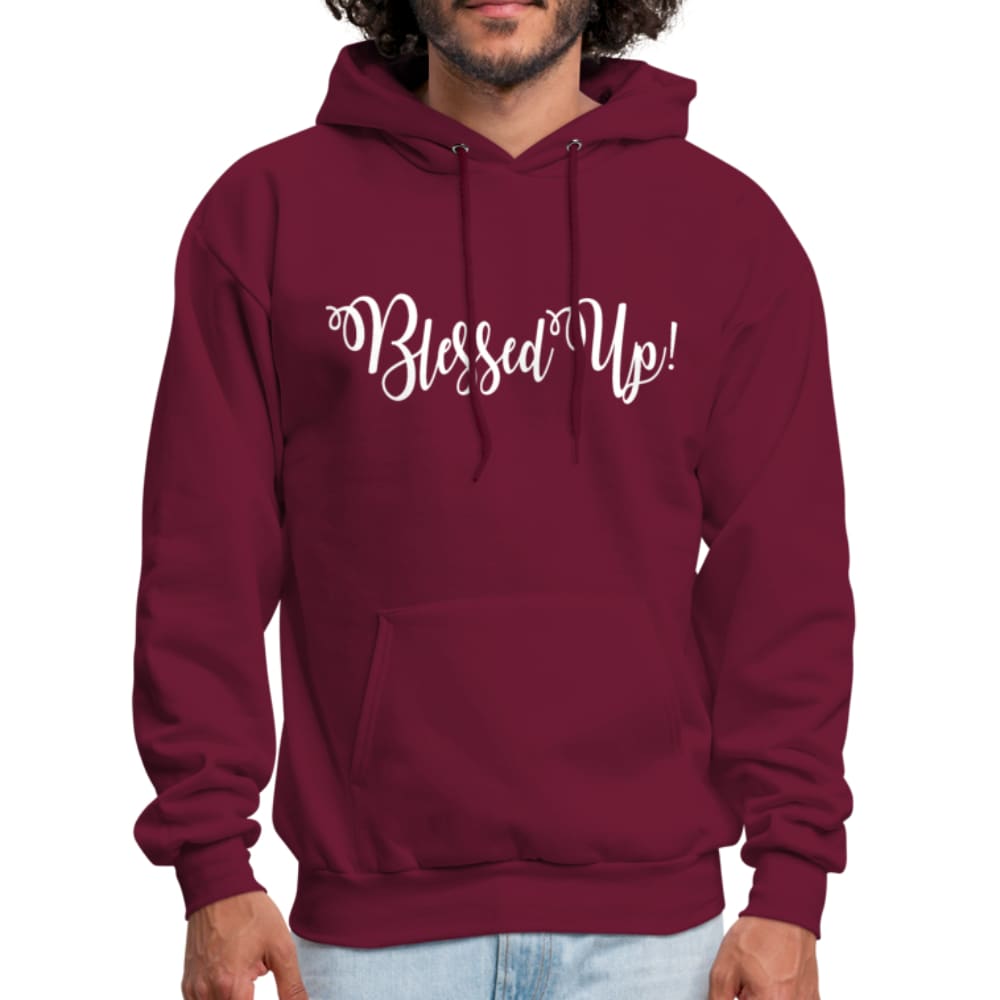 Mens Hoodie - Pullover Hooded Sweatshirt - Graphic/blessed Up - Mens | Hoodies