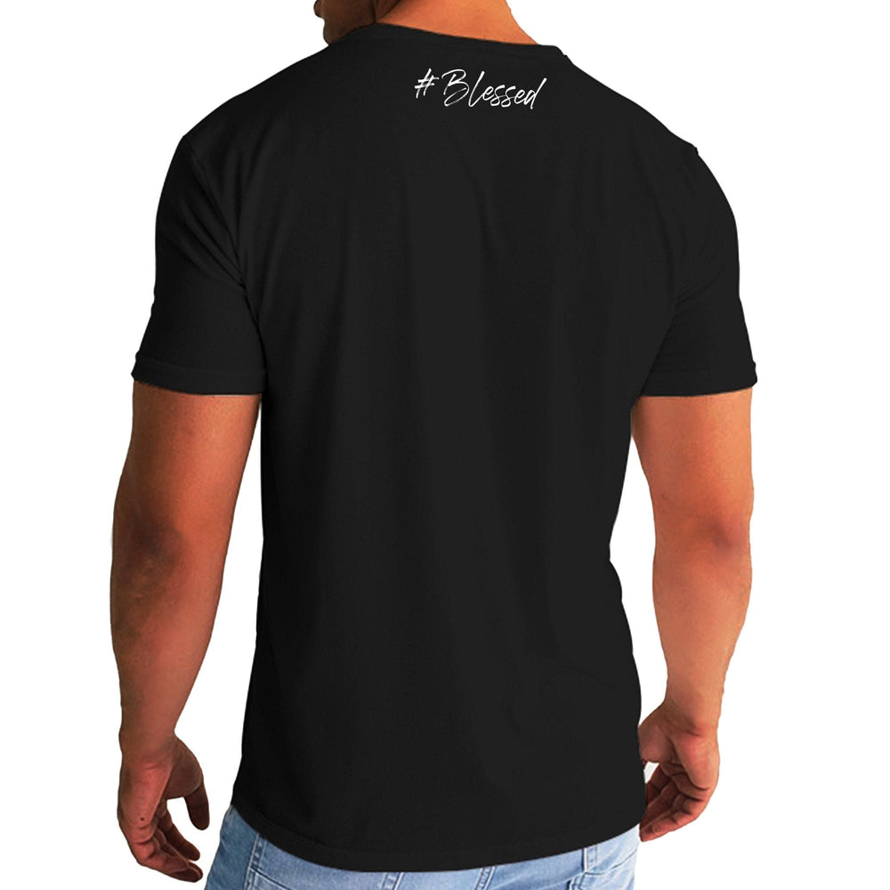 Mens Short Sleeve Graphic T-shirt #blessed - Mens | T-Shirts | Front/Back