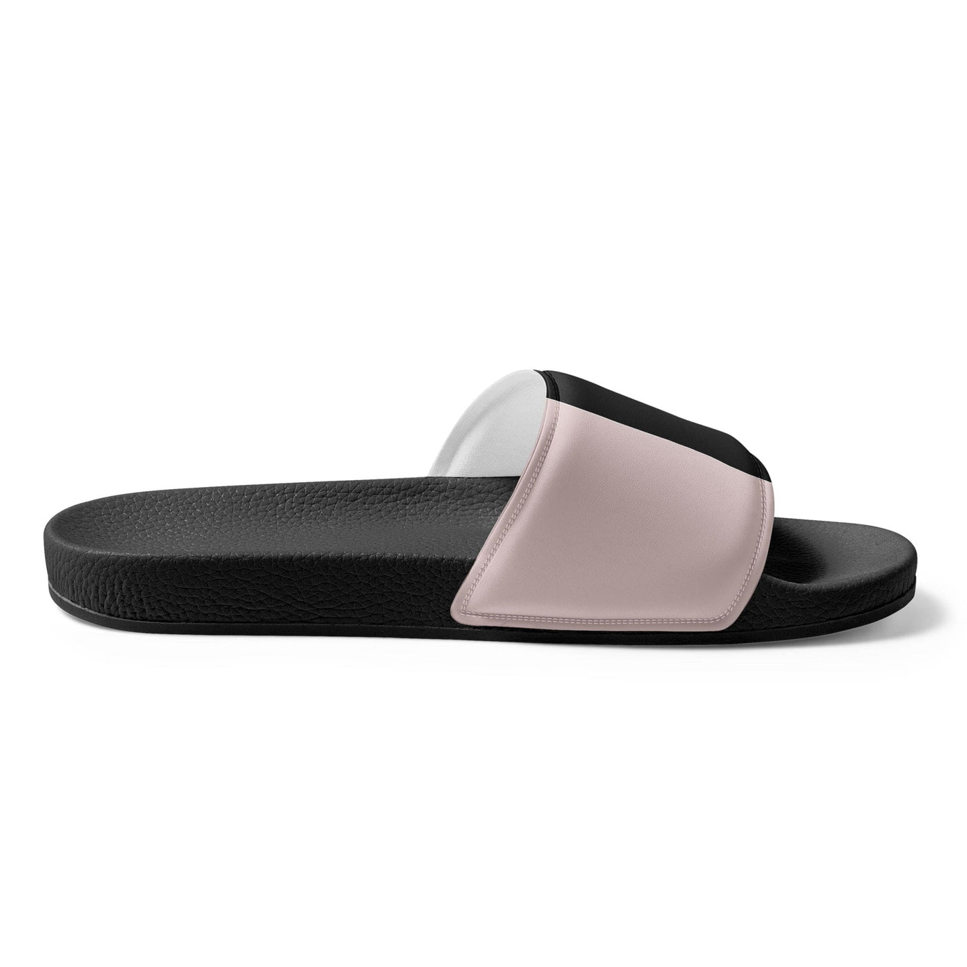 Mens Slide Sandals Pastel Colorblock Pink/black/blue - Mens | Slides