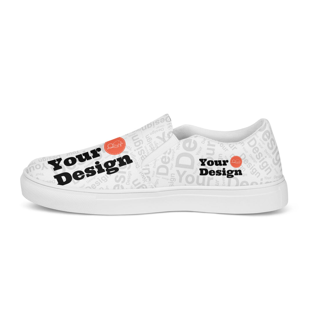 Custom Print Mens Slip-on Canvas Shoes - Custom | Shoes