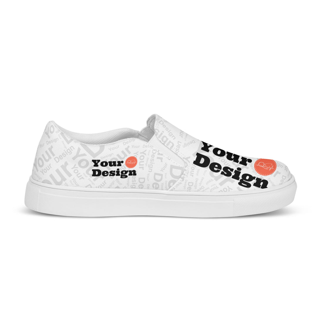 Custom Print Mens Slip-on Canvas Shoes - Custom | Shoes