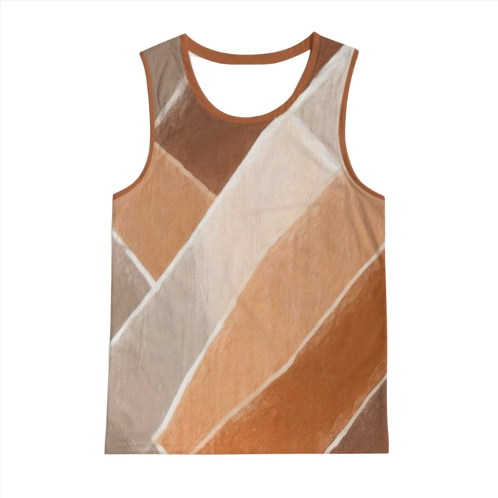 Mens Sport Tank Top Abstract Stone Pattern - Mens | Tank Tops | AOP