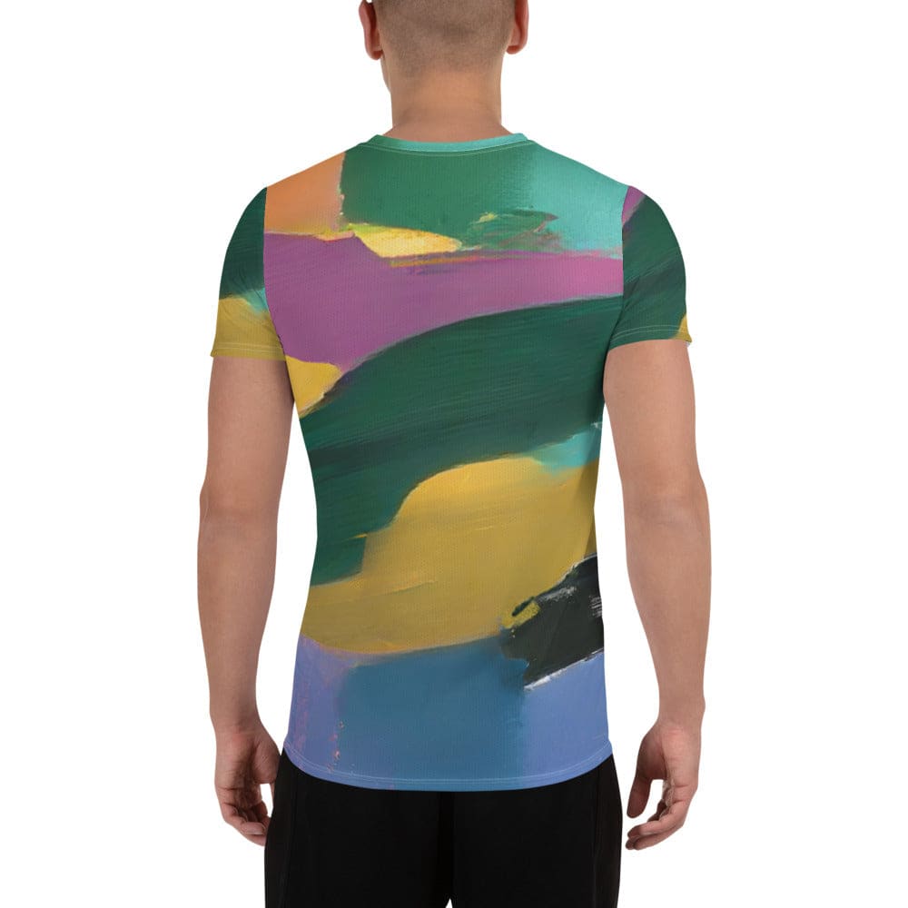 Mens Stretch Fit Athletic Sports T-shirt - Stand Firm