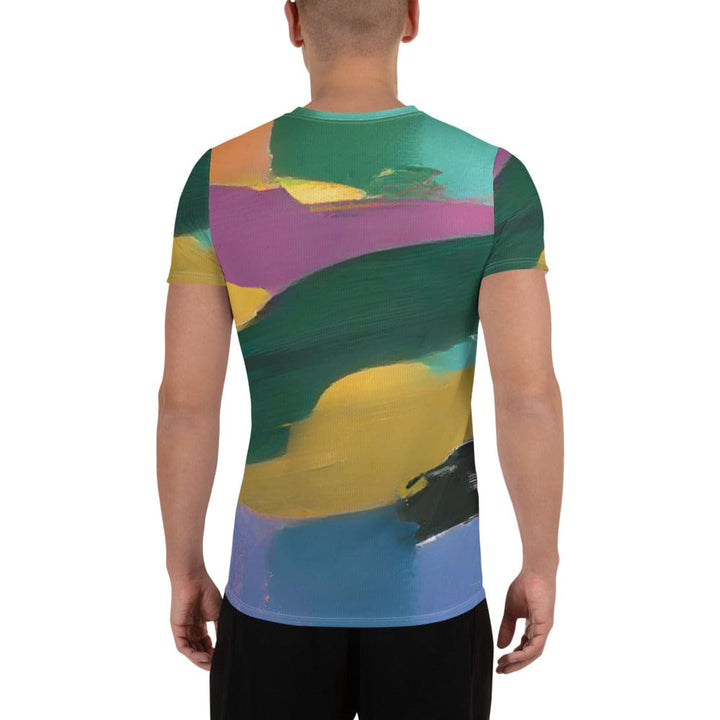 Mens Stretch Fit Athletic Sports T-shirt - Stand Firm