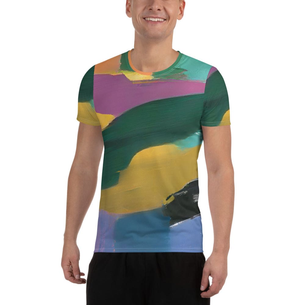 Mens Stretch Fit Athletic Sports T-shirt - Stand Firm