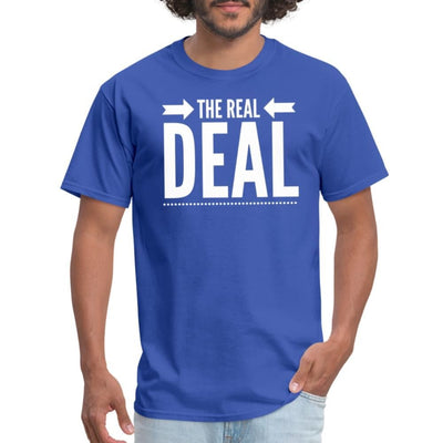 Mens T-shirt The Real Deal Graphic Tee