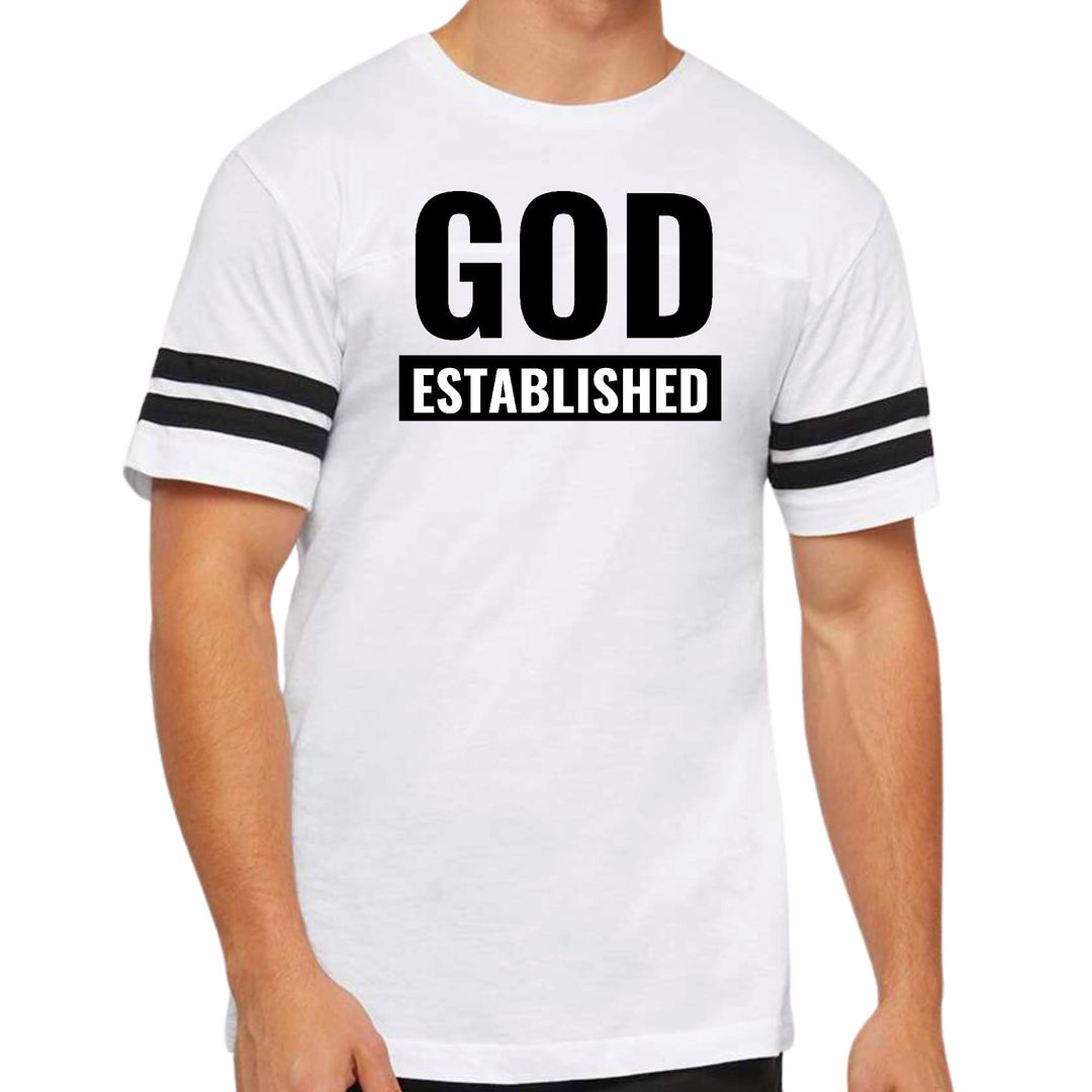Mens Vintage Sport Graphic T-shirt God Established - Mens/T-Shirts/Vintage Sport