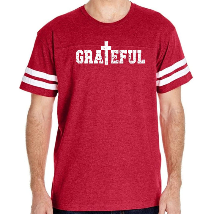 Mens Vintage Sport Graphic T-shirt Grateful Print - Mens/T-Shirts/Vintage Sport