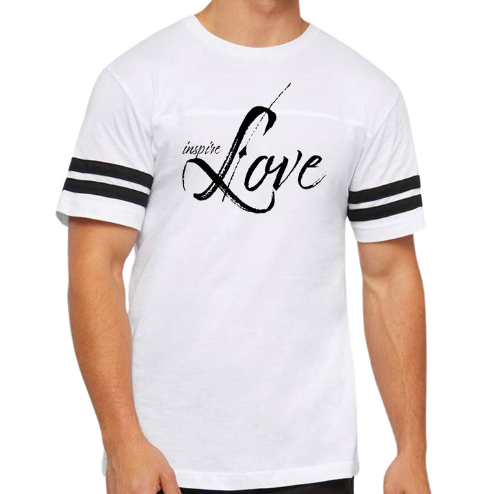Mens Vintage Sport Graphic T-shirt Inspire Love - Mens/T-Shirts/Vintage Sport