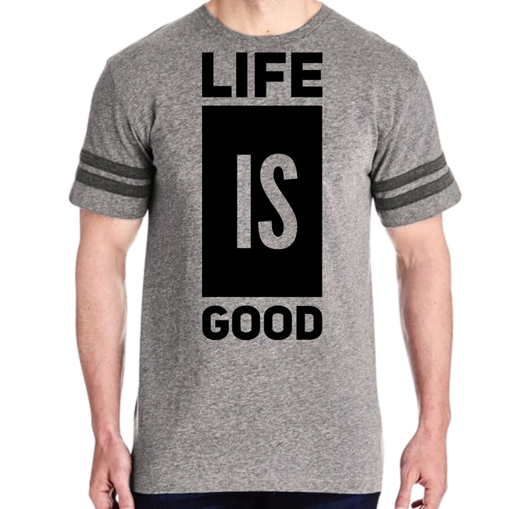 Mens Vintage Sport Graphic T-shirt Life is Good - Mens/T-Shirts/Vintage Sport