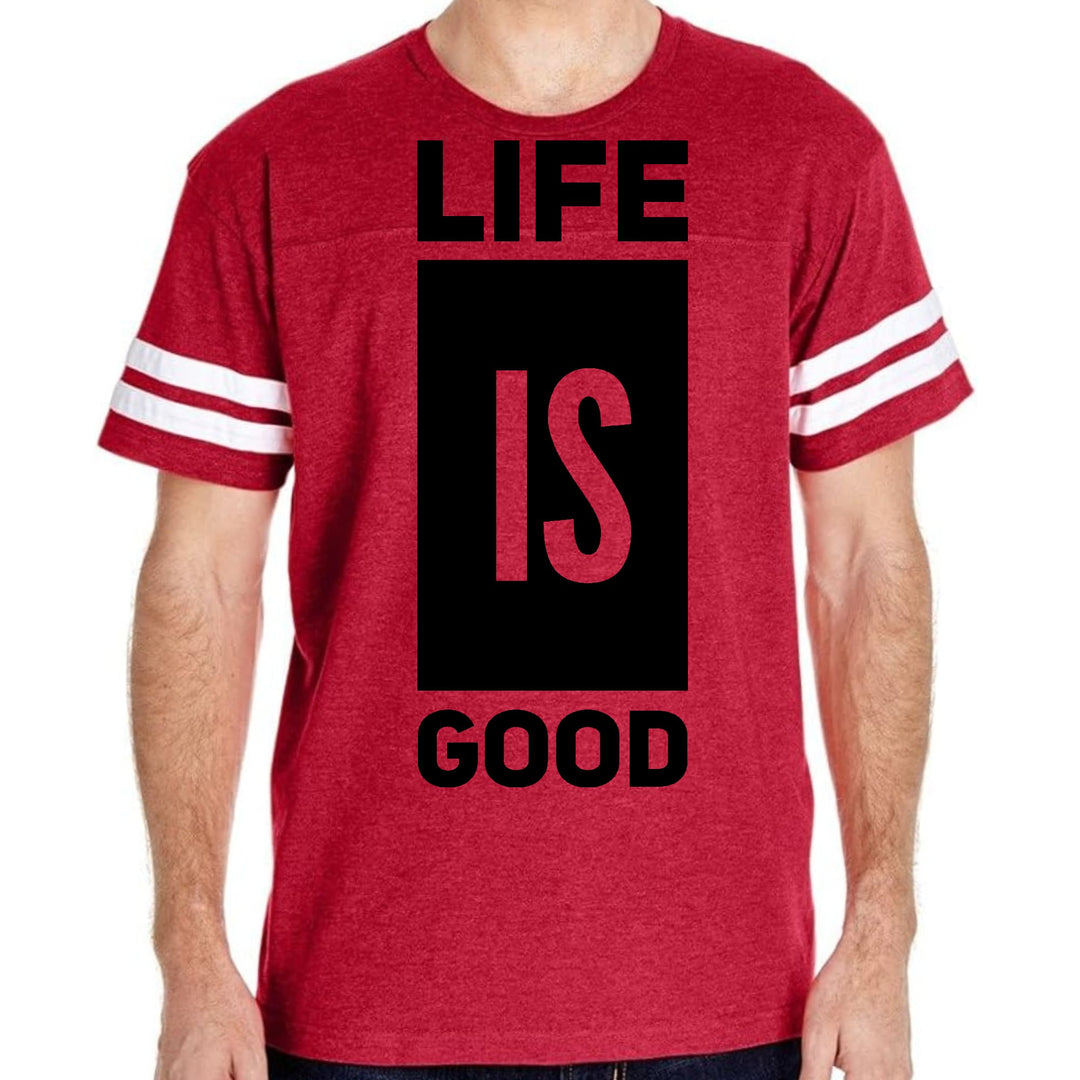 Mens Vintage Sport Graphic T-shirt Life is Good - Mens/T-Shirts/Vintage Sport