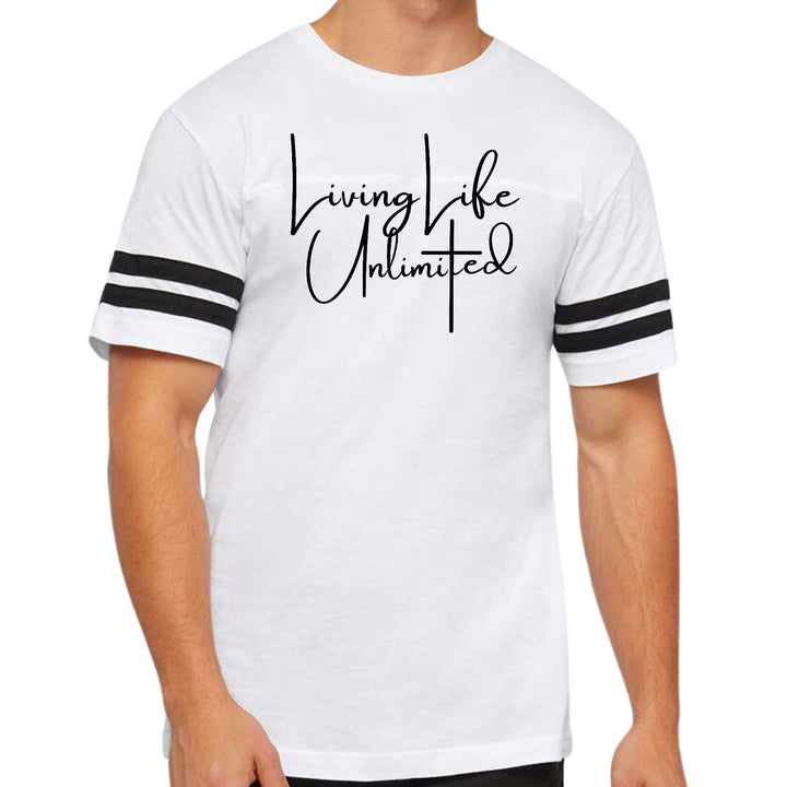 Mens Vintage Sport Graphic T-shirt Living Life Unlimited - Mens | T-Shirts