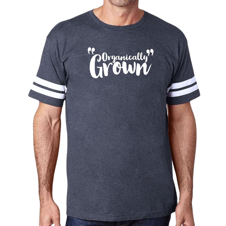 Mens Vintage Sport Graphic T-shirt Organically Grown - Affirmation