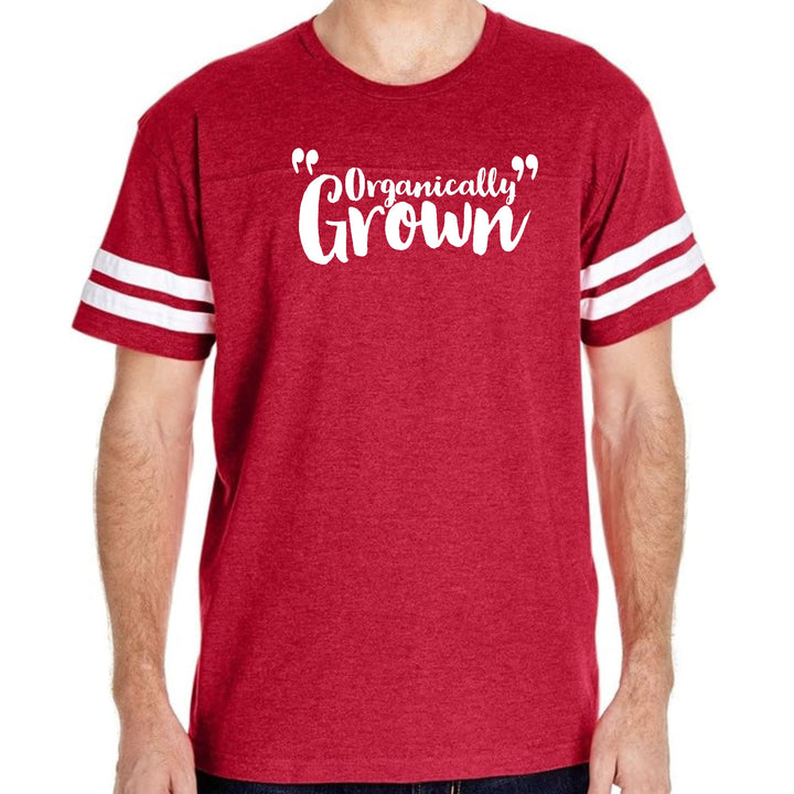 Mens Vintage Sport Graphic T-shirt Organically Grown - Affirmation