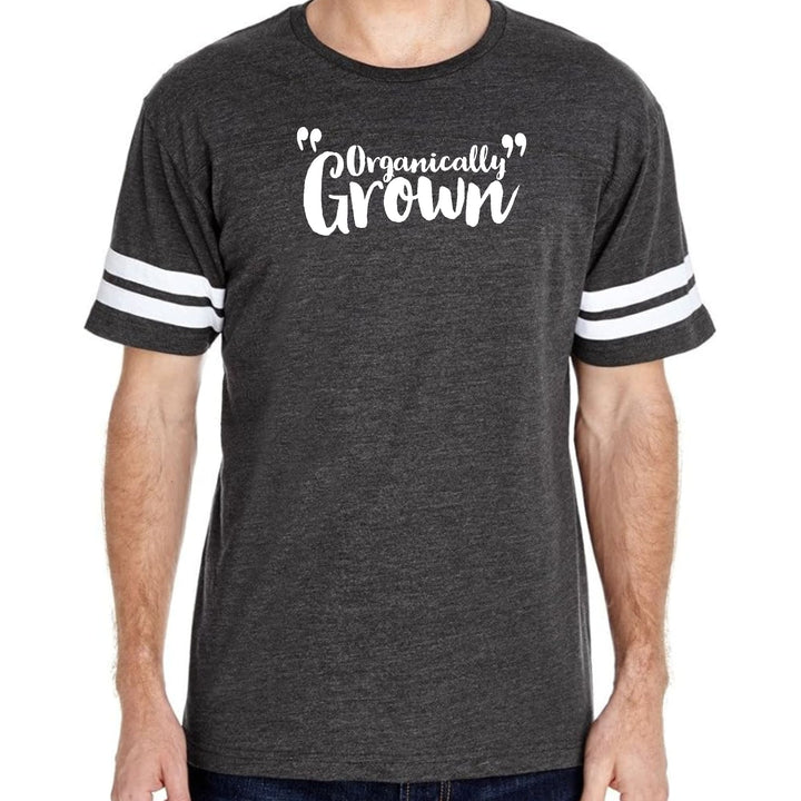 Mens Vintage Sport Graphic T-shirt Organically Grown - Affirmation