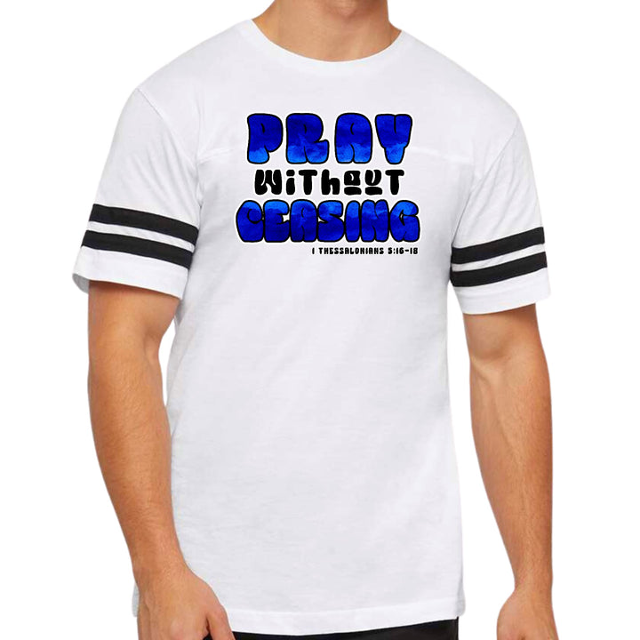 Mens Vintage Sport Graphic T-shirt Pray Without Ceasing, - Mens | T-Shirts