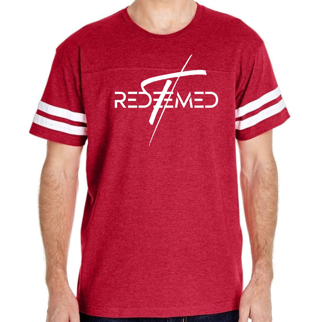 Mens Vintage Sport Graphic T-shirt Redeemed Cross - Mens | T-Shirts | Vintage