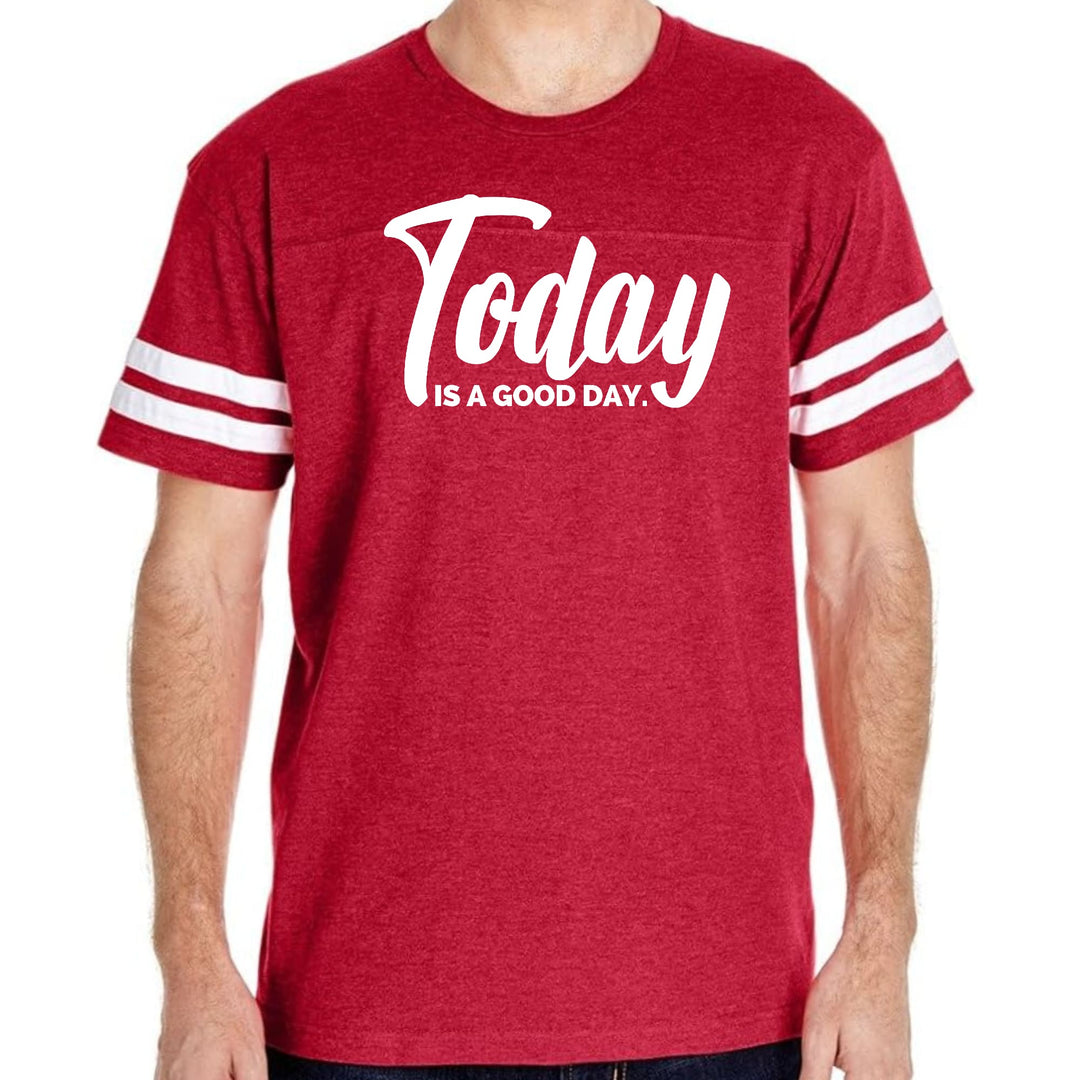 Mens Vintage Sport Graphic T-shirt Today is a Good Day - Mens/T-Shirts/Vintage