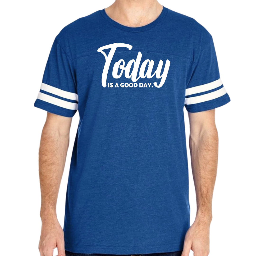 Mens Vintage Sport Graphic T-shirt Today is a Good Day - Mens/T-Shirts/Vintage