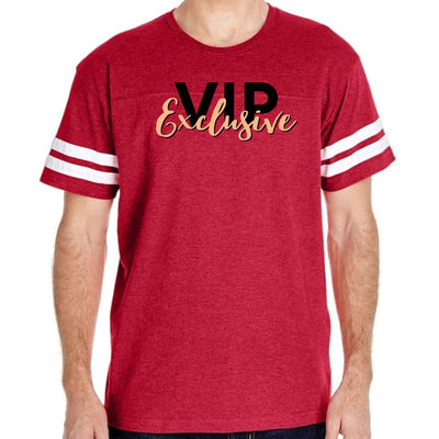 Mens Vintage Sport Graphic T-shirt Vip Exclusive Black And Beige - Mens