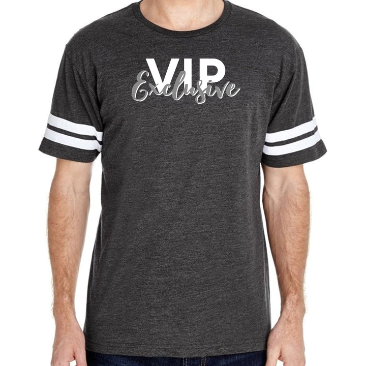 Mens Vintage Sport Graphic T-shirt Vip Exclusive Grey and White