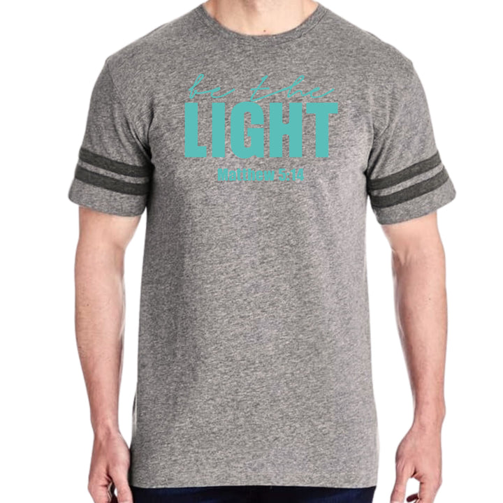 Mens Vintage Sport T-shirt be the Light Print - Mens/T-Shirts/Vintage Sport
