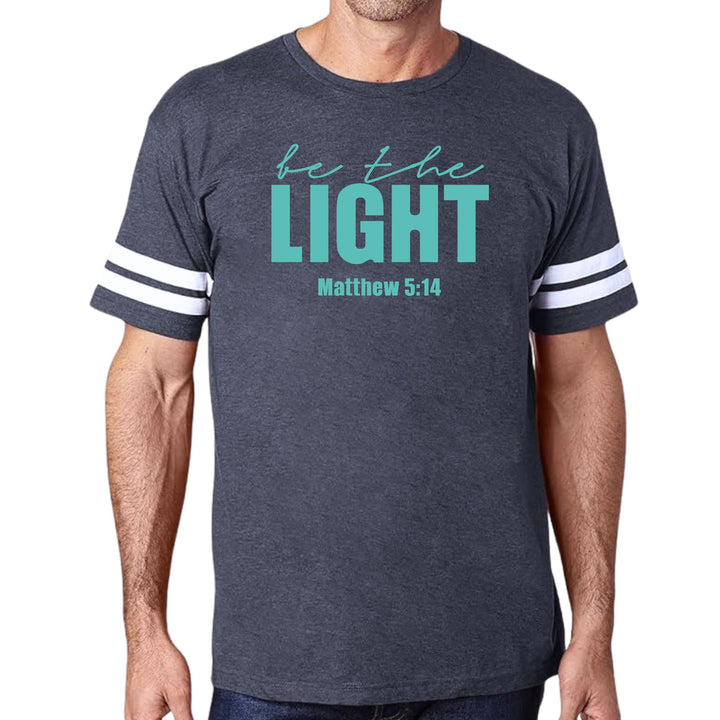 Mens Vintage Sport T-shirt be the Light Print - Mens/T-Shirts/Vintage Sport
