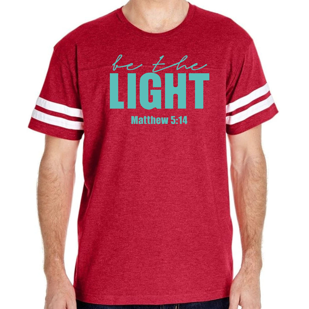 Mens Vintage Sport T-shirt be the Light Print - Mens/T-Shirts/Vintage Sport