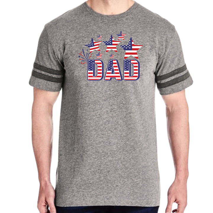 Mens Vintage Sport T-shirt Dad Independence Day 4th Of July - Mens | T-Shirts