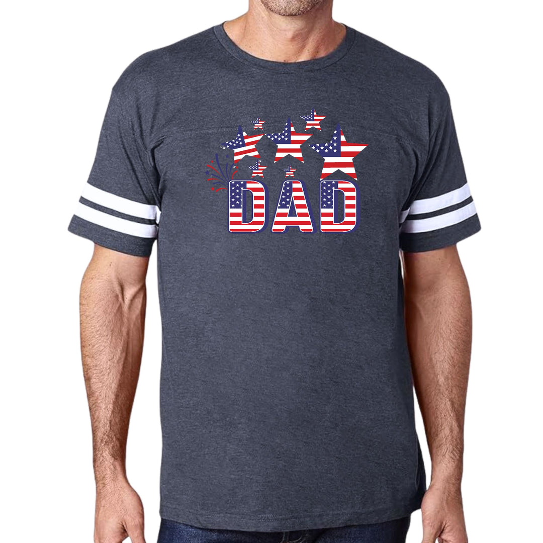 Mens Vintage Sport T-shirt Dad Independence Day 4th Of July - Mens | T-Shirts