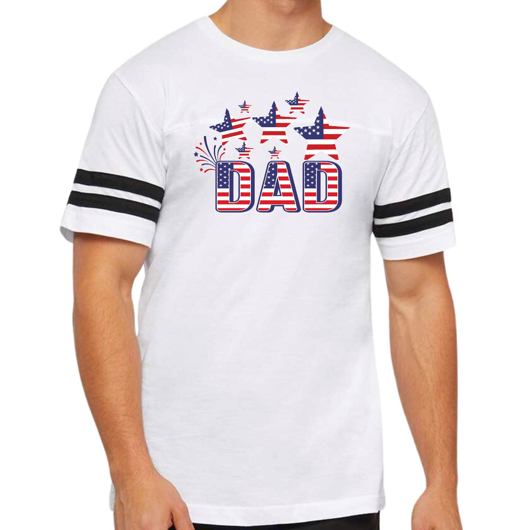 Mens Vintage Sport T-shirt Dad Independence Day 4th Of July - Mens | T-Shirts