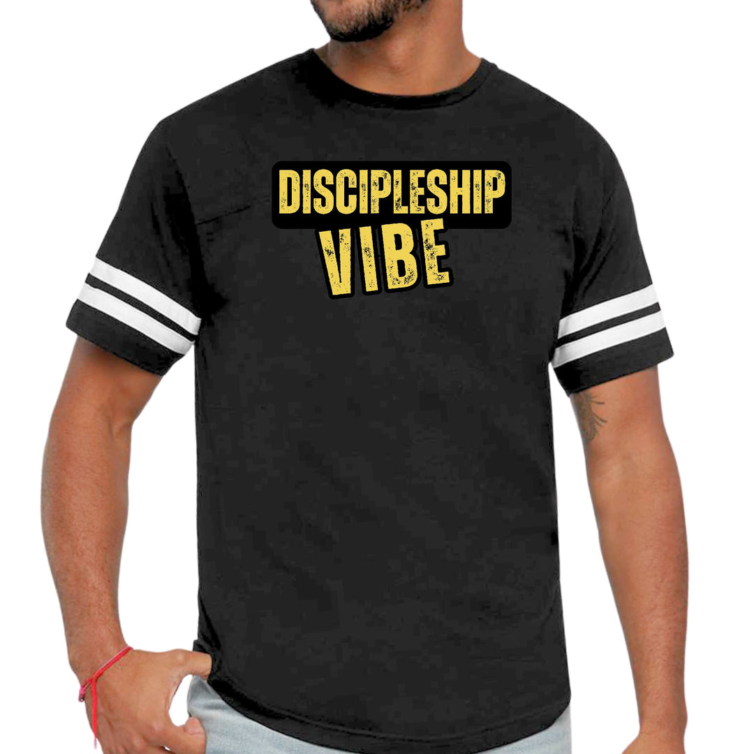 Mens Vintage Sport T-shirt Discipleship Vibe - Mens/T-Shirts/Vintage Sport