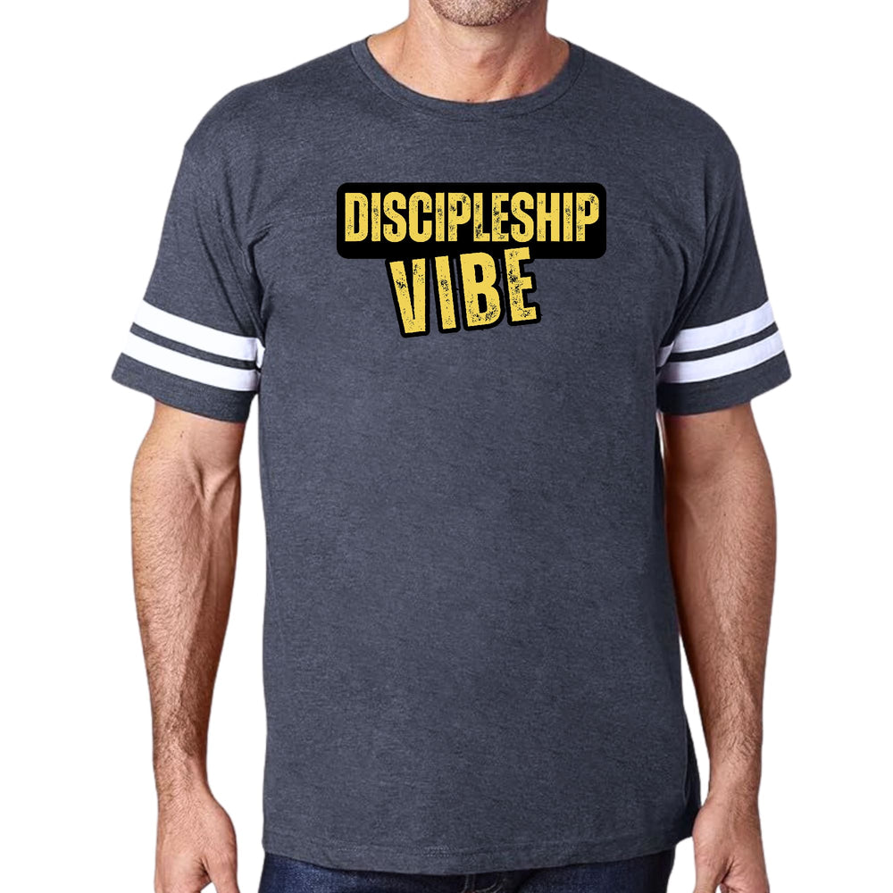 Mens Vintage Sport T-shirt Discipleship Vibe - Mens/T-Shirts/Vintage Sport