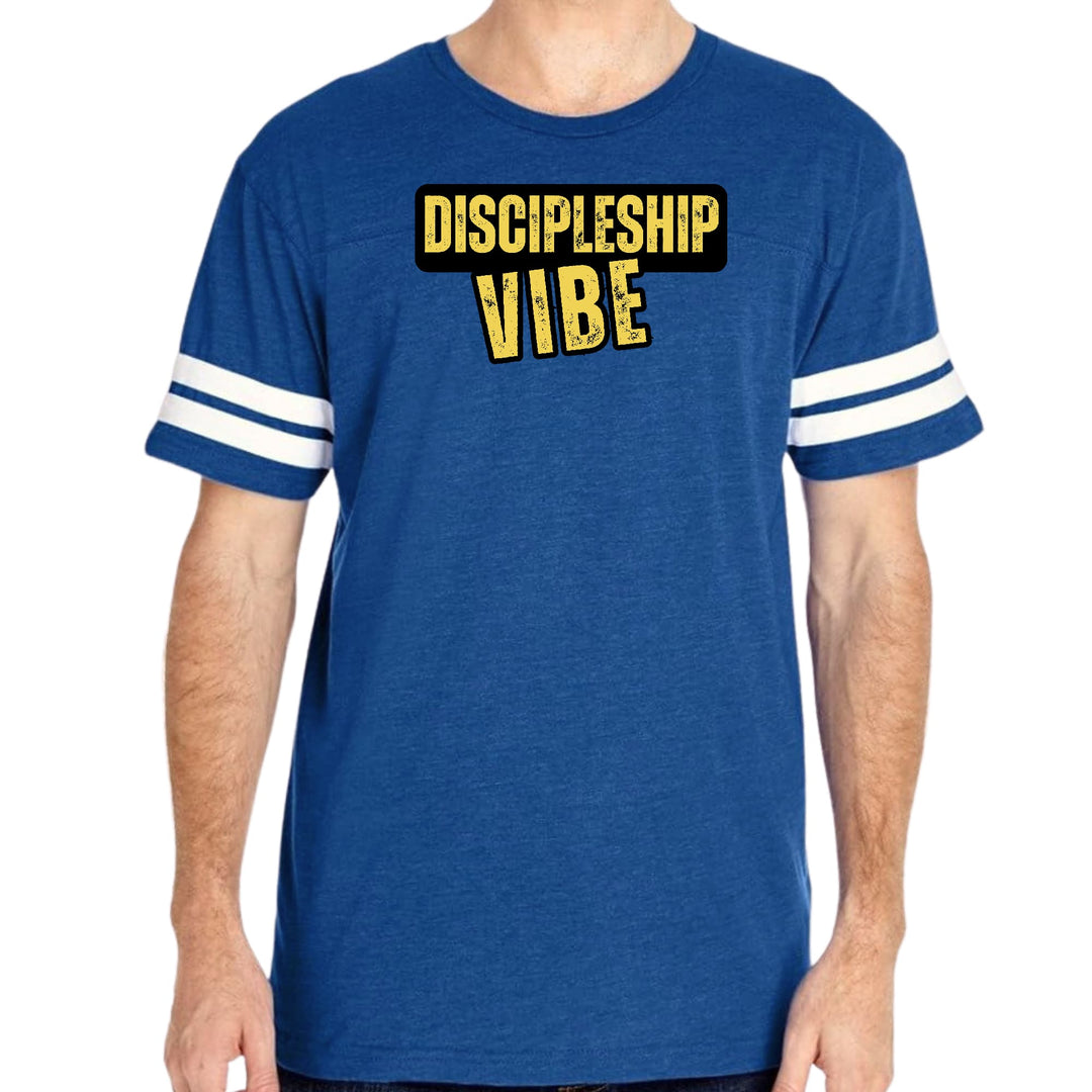 Mens Vintage Sport T-shirt Discipleship Vibe - Mens/T-Shirts/Vintage Sport